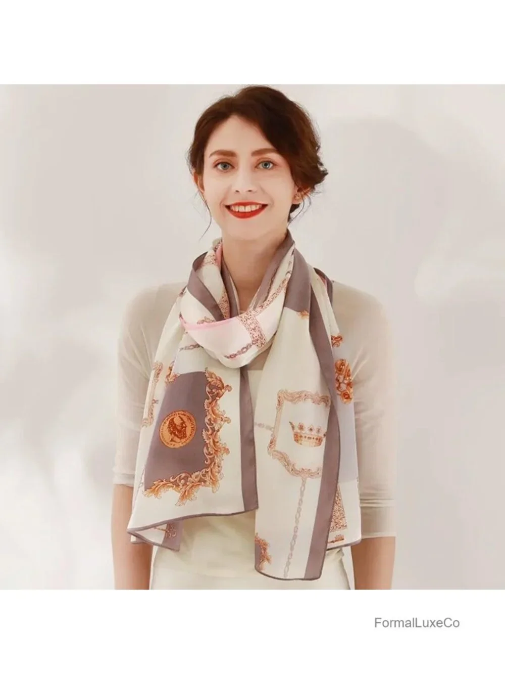 100% Pure Mulberry Silk Long Oblong Scarf Shawl Wrap Gift Poshmark